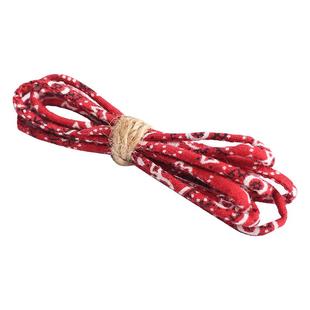 三沐高桥吾郎日本进口古布绳现货鹿皮绳替代印花蓝染项链羽毛配绳