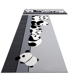 卡通厨房专用地垫L型家用长条地毯吸油吸水耐脏防滑吸水速干垫子