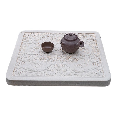 非遗巴蜀汉陶仿汉吸水茶台茶盘