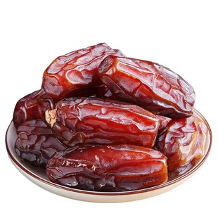 椰枣黑耶枣迪拜阿联酋沙特伊朗进口非新疆特产果干蜜饯零食品旗舰