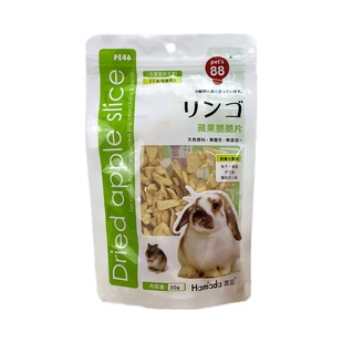 滨田苹果脆脆片Pet's88水果肉干仓鼠兔子龙猫豚鼠Vc营养零食30g