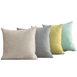 沙发抱枕靠垫客厅椅子腰靠床头靠背垫抱枕套不含芯内胆可拆洗方形