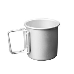 露营野餐铝合金折叠水杯咖啡杯户外野营杯子轻茶杯马克杯可装沸水