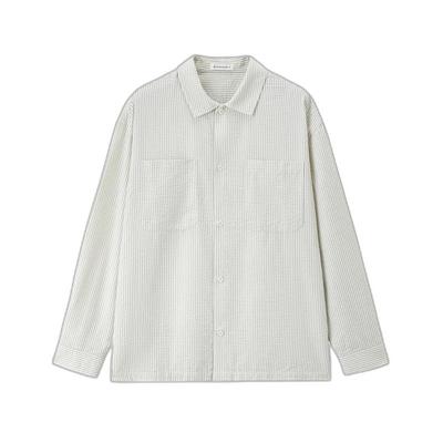 Giordano尖领长袖衬衫纯棉