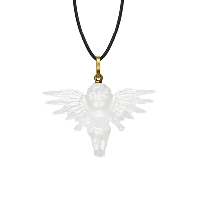 周大福monologue复古黄金吊坠