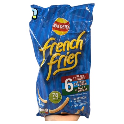 英国Walker土豆条盐醋芝士洋葱