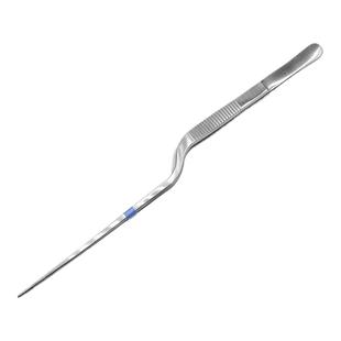 上海金钟医用解剖镊12.5cm尖镊子外科耳用镊鼻用镊枪状镊子膝状镊