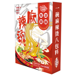 【面村长】东北老式风味麻辣烫306g*1盒