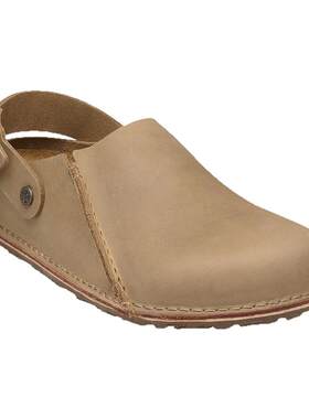 BIRKENSTOCK勃肯涂油皮家居拖鞋