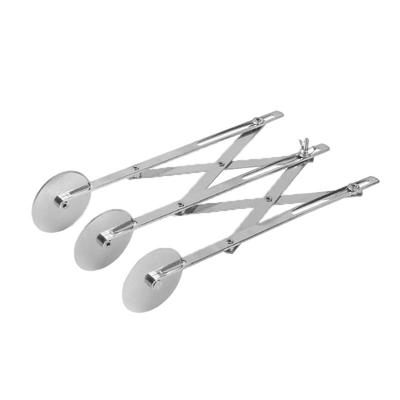 不锈钢滚轮切油条滚刀【可伸缩】