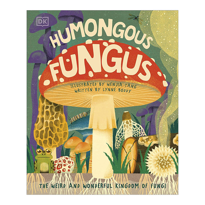 【现货】DK儿童百科 巨型蘑菇Humongous Fungus 自然真菌类植物百科科普图册图集 英文原版 5-9岁儿童课外阅读书籍进口