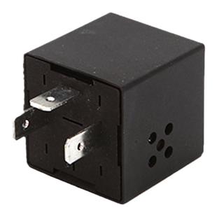 新能源汽车蜂鸣三脚转向灯闪光继电器12V120W车用智能电子闪光器