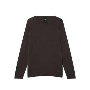 JDV男装山羊绒针织衫秋冬季圆领简约百搭男士绵羊毛毛衣WOT5451