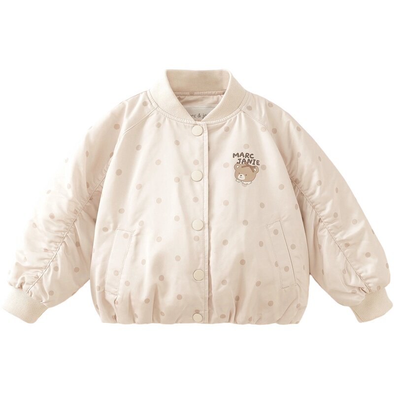 马克珍妮[波点泰迪熊]花苞棒球服