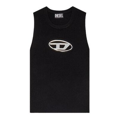 DIESEL女士镂空针织背心