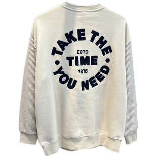 圆领卫衣男士春秋季2025新款韩版潮流设计感宽松冬装加绒上衣男厚