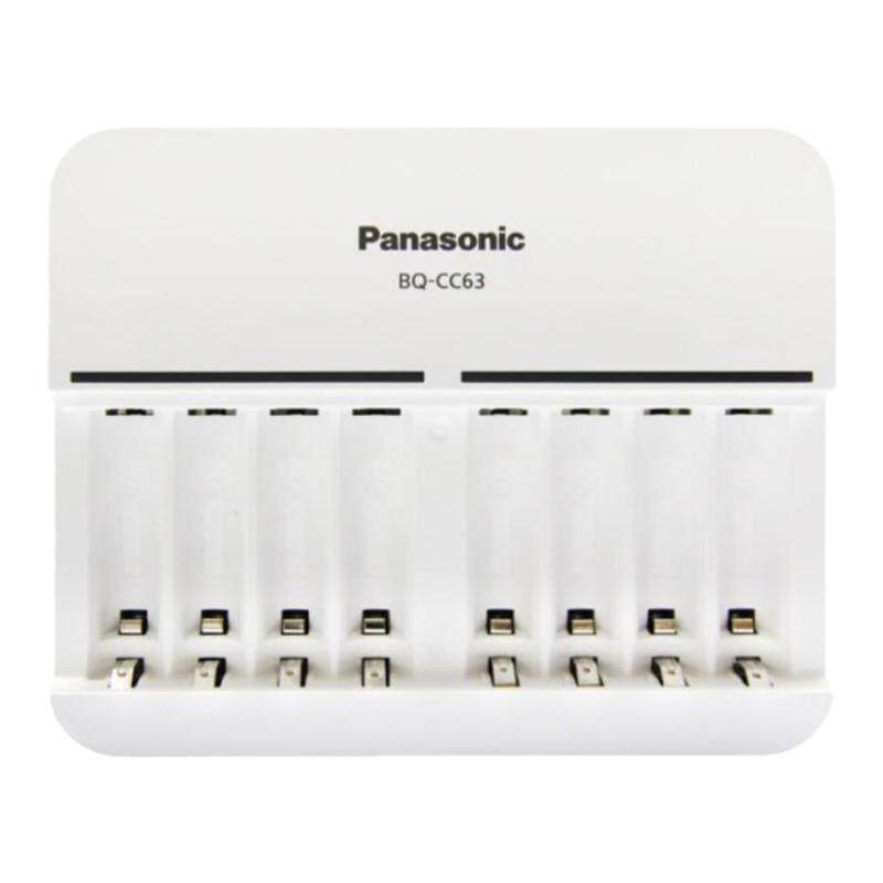 Panasonic松下5号7号电池充电器 8槽位充电器 可以同时充8节快速智能充电器 不含电池