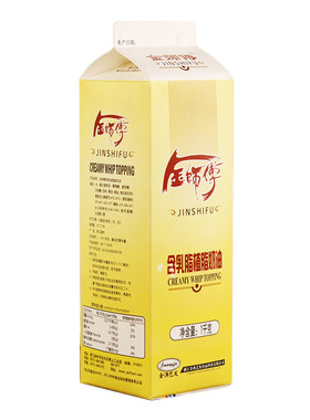 湖州金师傅乳脂植脂奶油
