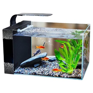 鱼缸客厅小型新款侧滤制氧超白玻璃高清生态过滤鱼缸养造景金鱼缸