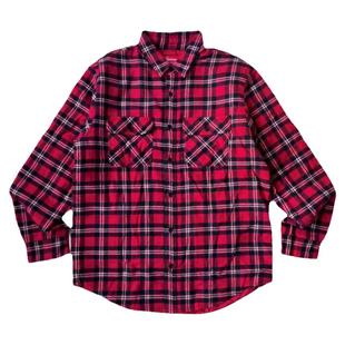 Supreme 19FW Arc Logo Quilted Flannel Shirt 夹棉衬衣外套正品