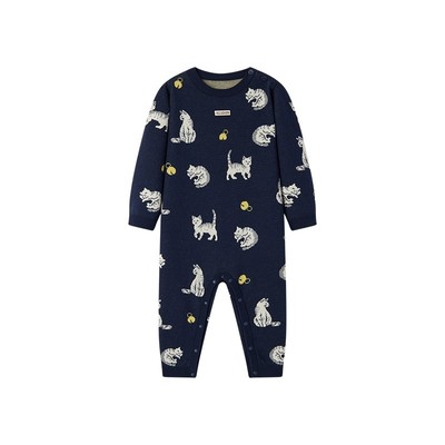 Milkbarn婴儿纯棉连体服