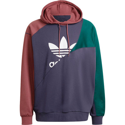 阿迪达斯休闲男时尚卫衣连帽衫