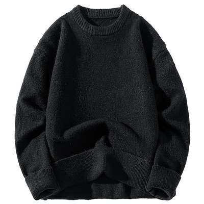 毛衣男秋冬款宽松慵懒风