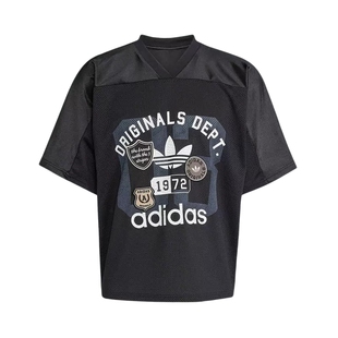 adidas阿迪达斯新款男子足球运动休闲宽松透气短袖上衣KD6252