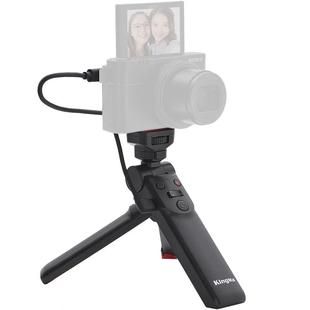 劲码相机手柄微单手持自拍照遥控变焦三脚架适用索尼zv1 a5100 a6000 a6300 a6400 RX100M7 M6黑卡7快门线