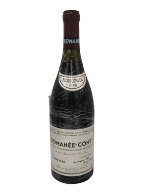 1988年罗曼尼康帝红酒法国勃艮第