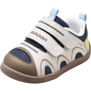 牧童童鞋宝宝学步鞋男童2026春季新款可爱婴儿鞋子软底女童机能鞋