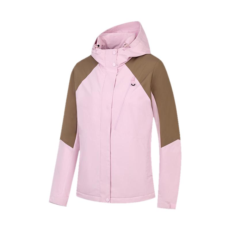商场同款乔丹官方旗舰店加绒风衣女款梭织加厚外套女QDFFD2261209