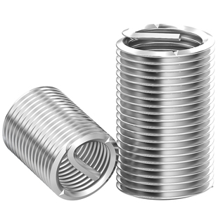 304不锈钢钢丝牙套螺套螺纹护套螺丝套美制细牙M2M3M4M5M6M8-M24
