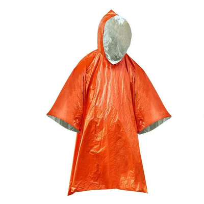 便携式铝箔野外求生防失温防寒冻雨衣户外露营登山应急保温急救毯