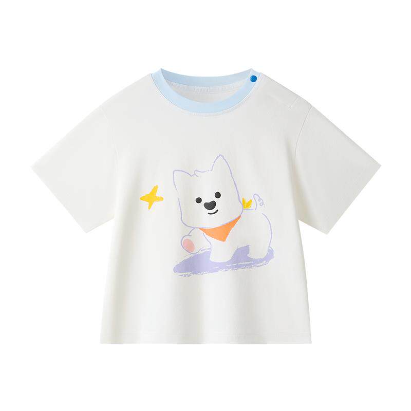Babycare亲子联名短袖T恤西高地