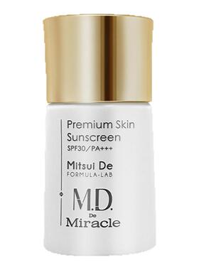 M.D. De Miracle酒井医师御龄防晒霜30g/瓶清爽水润感抗老防晒乳