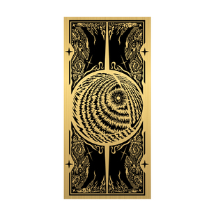 星之所在 格赫罗斯金箔/银箔纸书签 克苏鲁神话锈红巨眼天体 现货