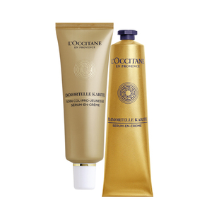 欧舒丹颈部精华霜护手霜乳木果腊菊保湿留香紧致滋润礼物礼盒男女