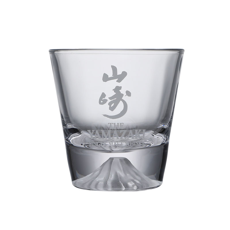 山崎富士山杯中古威士忌夜光酒杯