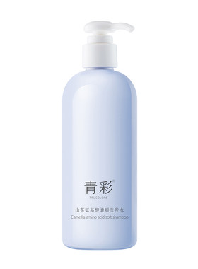 青彩氨基酸柔顺洗发水改善毛躁