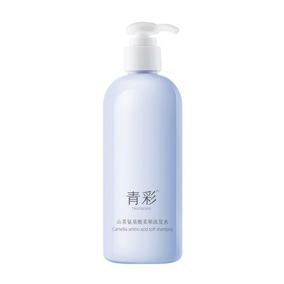 青彩氨基酸柔顺洗发水改善毛躁