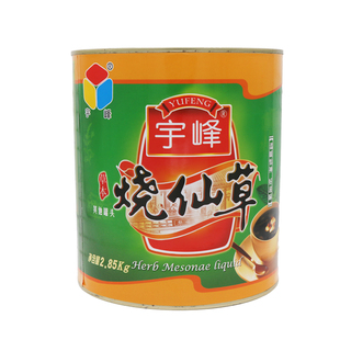 宇峰仙草汁2.85kg罐装仙草冻 龟苓膏 烧仙草汁粉珍珠奶茶原料包邮
