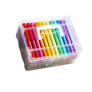 玻璃笔可擦笔厨房写字画笔丙烯马克笔小学生美术专用软头水彩笔幼儿园不透色可叠色彩笔可水洗儿童水性画画笔