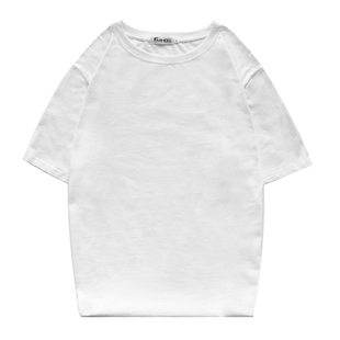 五分袖夏季薄款潮流纯黑纯白色百搭宽松内搭半袖短袖T恤男生衣服