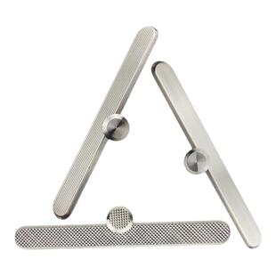 嘉力达304不锈钢盲道条280*35*5盲条钉交通设施导盲条定制盲人条