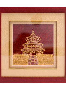 北京天坛金箔摆件文创礼品纪念品