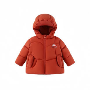 品牌童装宝宝羽绒服鹅绒女童衣服儿童冬装2025新男童加厚保暖外套