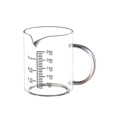 日本玻璃量杯带刻度耐高温