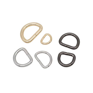 衣心布儿厚实款银色日字扣口字扣D字扣圆环针扣龙虾扣开口环配件