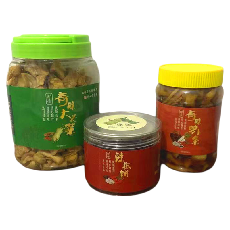 顺德均安特产大头菜零食罗卜条保生食品美味爽口辣椒饼火锅蘸料